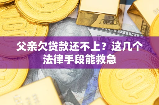 济南父亲欠贷款还不上？这几个法律手段能救急